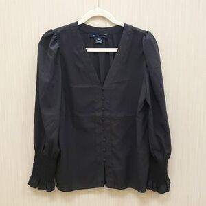 French Connection Black Blouse Size Medium